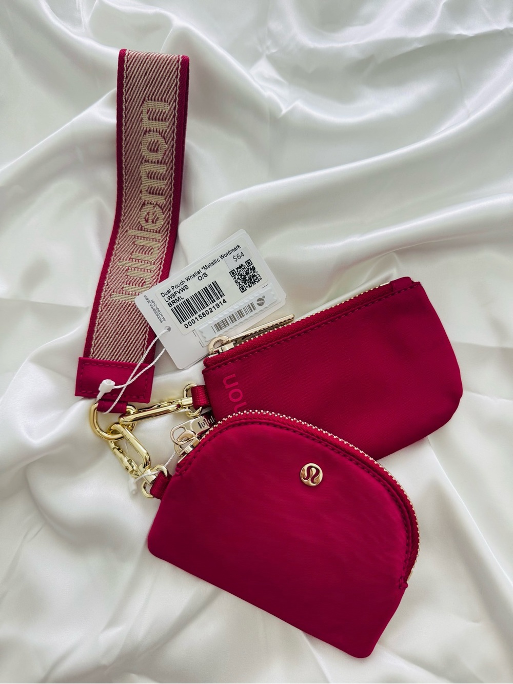 ❤️ Lululemon Dual Pouch Wristlet – NWT
